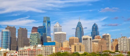 view of Philadelphia's skyline